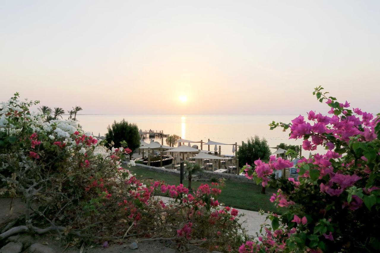 Retac Qunay Dahab Resort & Spa Exterior foto Sunset at the Dead Sea